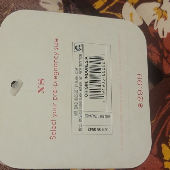 Woman's Maternity Dress - Size XS - NWT - Picture 7 of 8